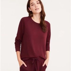 Lou & Gray Maroon Signature Soft Sweatshirt